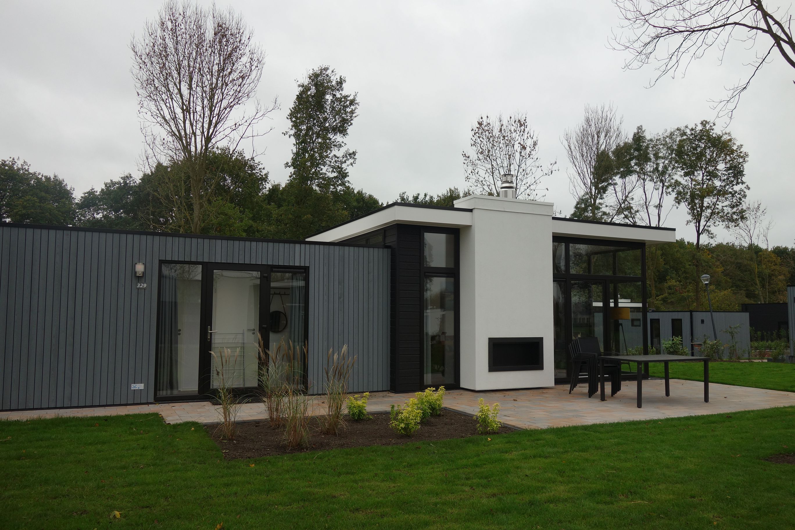 vakantiehuis zijaanzicht